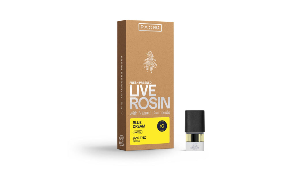 Blue Dream Live Rosin Cannabis Oil Extract Pods | PAX
