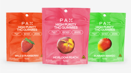 PAX Unveils High Purity THC Gummies