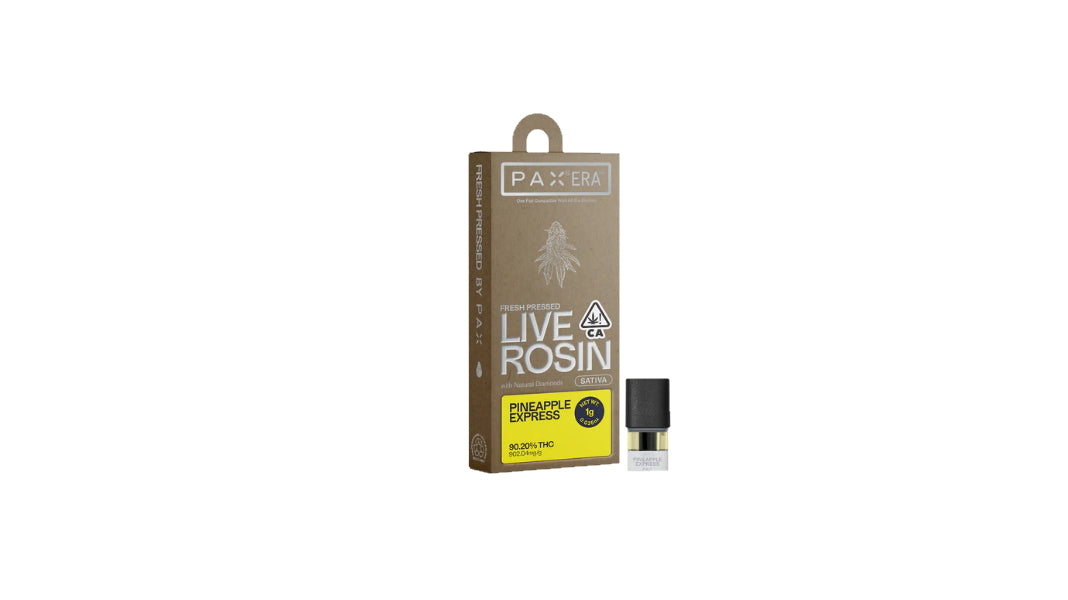 Pineapple Express Live Rosin Cannabis Oil Extract Pods | PAX