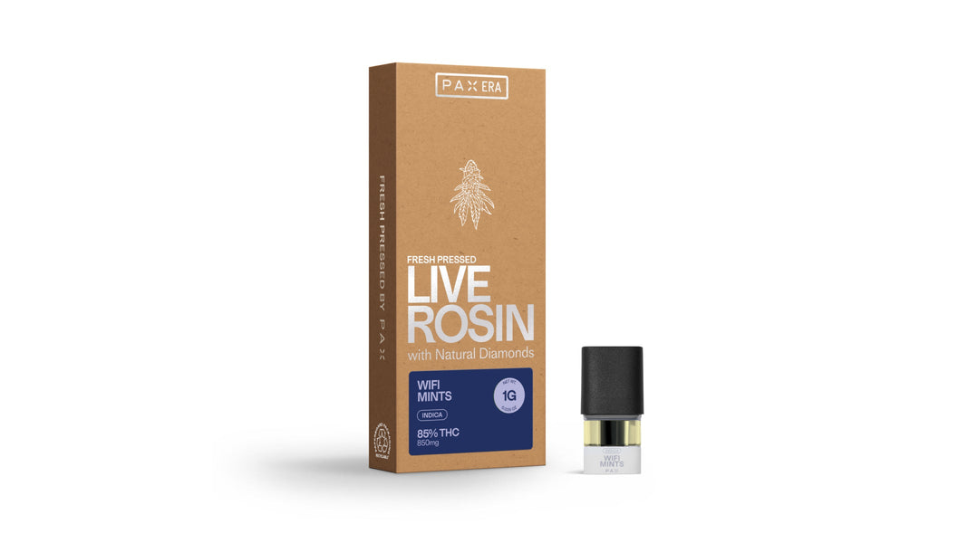 Wifi Mints Live Rosin Cannabis Oil Extract Pods | PAX