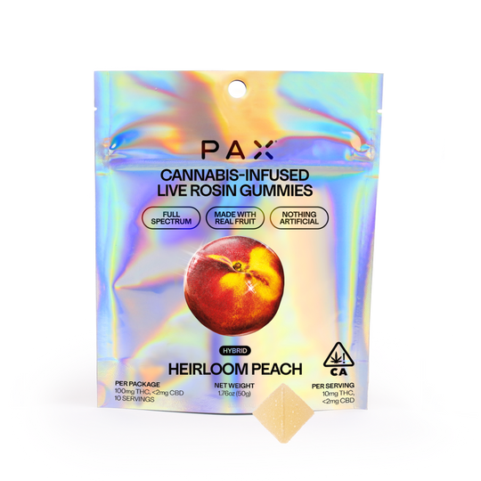 Heirloom Peach Pods