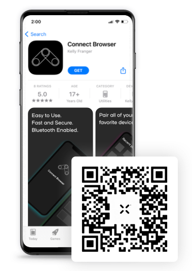 image for Step 1 of connecting on iOS
