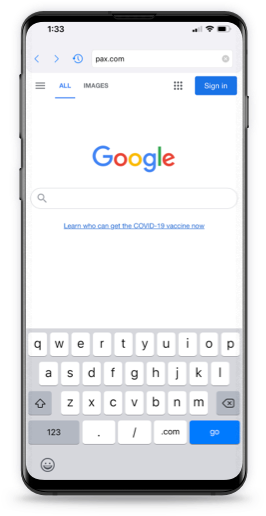 image for Step 3 of connecting on iOS